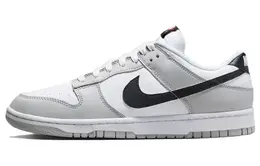 Nike: Белые кеды  Dunk Low Retro