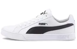 PUMA: Белые кеды  Smash