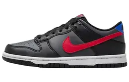 Nike: Чёрные кеды  Dunk Low