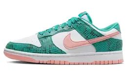 Nike: Белые кеды  Dunk Low