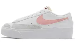 Nike: Белые кеды  Blazer Low