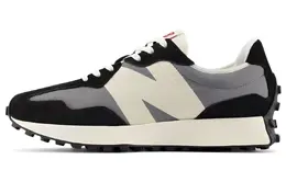 New Balance: Серые кроссовки  327