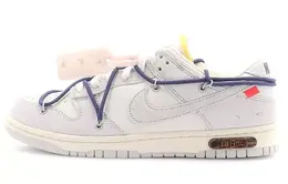 Nike: Белые кеды  Dunk Low