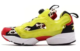 Reebok: Жёлтые кроссовки  InstaPump Fury