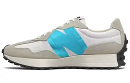 New Balance: Белые кроссовки  327
