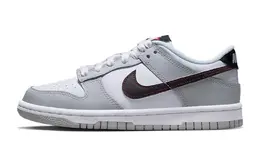 Nike: Белые кеды  Dunk Low SE