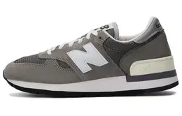 New Balance: Серые кроссовки  990