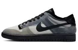 Nike: Серые кеды  Dunk Low