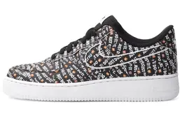 Nike: Чёрные кеды  Air Force 1