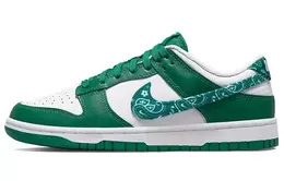 Nike: Зелёные кеды  Dunk Low