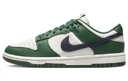 Nike: Зелёные кеды  Dunk Low