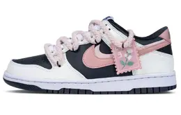 Nike: Белые кеды  Dunk Low