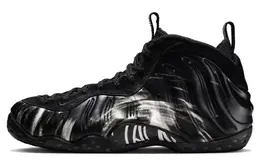 Nike: Чёрные кроссовки  Foamposite One