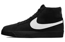 Nike: Чёрные кеды  Blazer