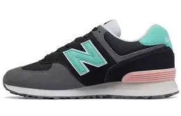 New Balance: Чёрные кроссовки  574