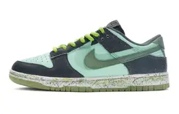 Nike: Синие кеды  Dunk Low SE