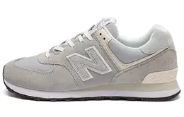 New Balance: Бежевые кроссовки  574