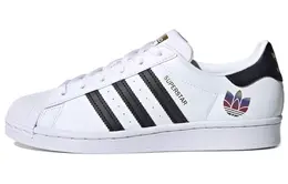 adidas: Белые кеды  Superstar