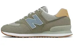 New Balance: Кроссовки  574 цвета хаки