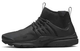 Nike: Чёрные кроссовки  Air Presto Mid Utility