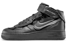 Nike: Чёрные кеды  Air Force 1