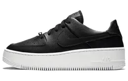 Nike: Чёрные кеды  Air Force 1 Low