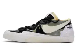 Nike: Чёрные кеды  Blazer Low