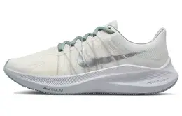 Nike: Белые кроссовки 
