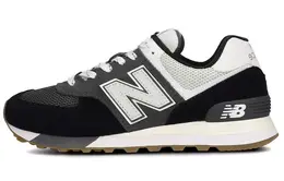 New Balance: Чёрные кроссовки  574