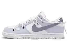 Nike: Фиолетовые кеды  Dunk Low