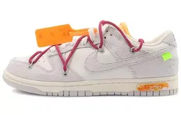 Nike: Белые кеды  Dunk Low