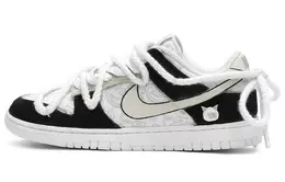 Nike: Белые кеды  Dunk Low