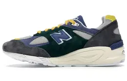 New Balance: Серые кроссовки  990