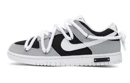 Nike: Белые кеды  Dunk Low