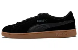 PUMA: Чёрные кеды  Smash V2