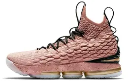 Nike: Розовые кроссовки  Lebron 15