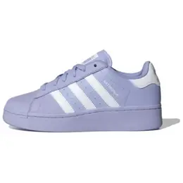 adidas: Фиолетовые кеды  Superstar