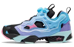 Reebok: Голубые кроссовки  InstaPump Fury OG