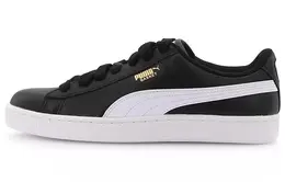 PUMA: Чёрные кеды  Classics