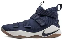 Nike: Синие кроссовки 