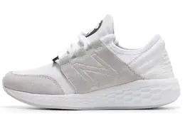 New Balance: Серые кроссовки 