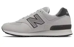 New Balance: Серые кроссовки  574