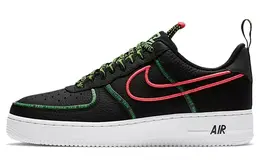 Nike: Чёрные кеды  Air Force 1 Low