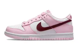 Nike: Розовые кеды  Dunk Low