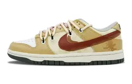 Nike: Коричневые кеды  Dunk Low