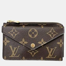 Louis Vuitton: Коричневый картхолдер 