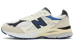 New Balance: Бежевые кроссовки  990