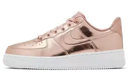 Nike: Розовые кеды  Air Force 1 Low