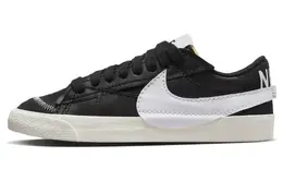 Nike: Чёрные кеды  Blazer Low 77