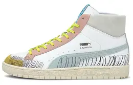 PUMA: Белые кеды  Ralph Sampson 70 Mid